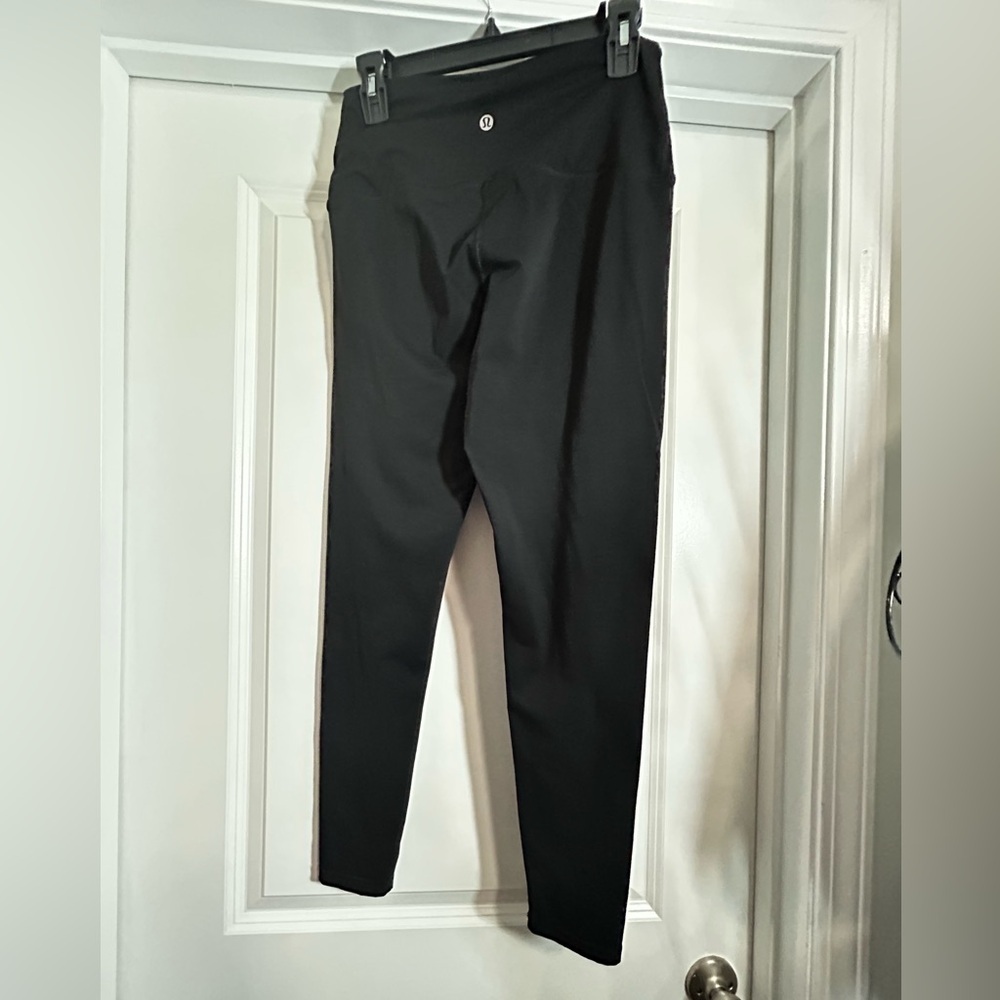 Lululemon Black Leggings NO SIZE DOT